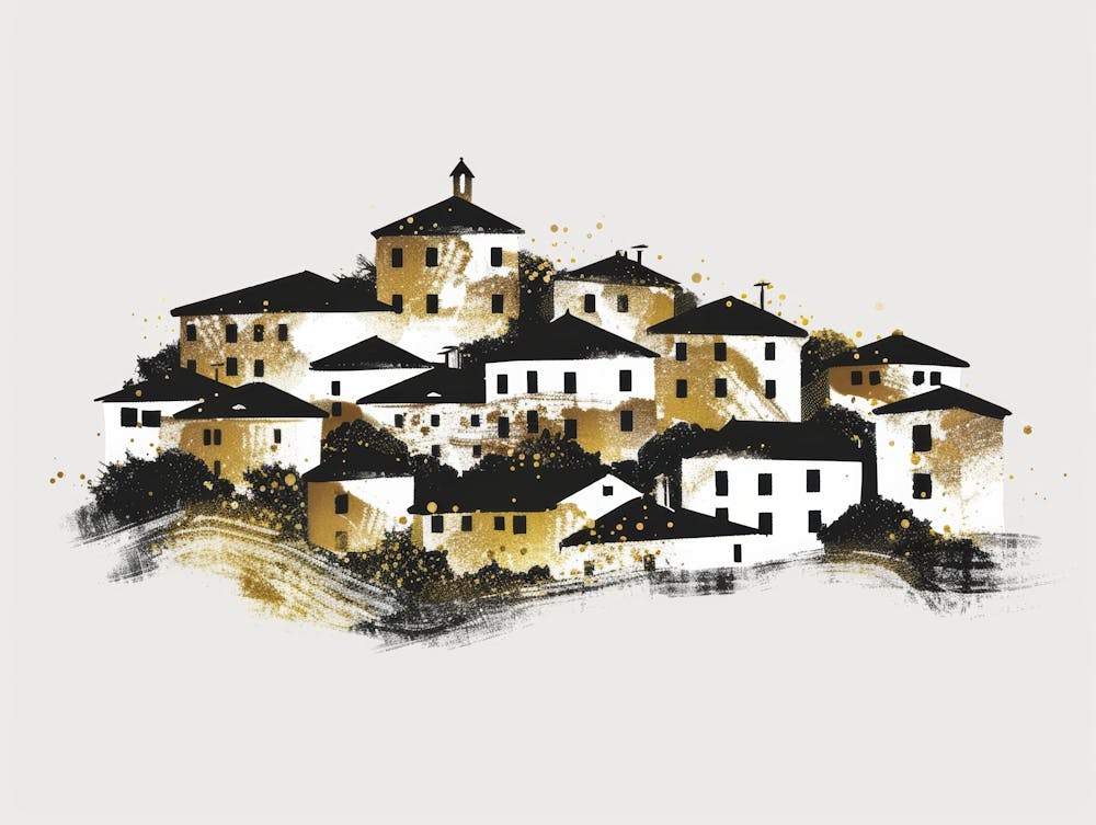 Village On A Hill