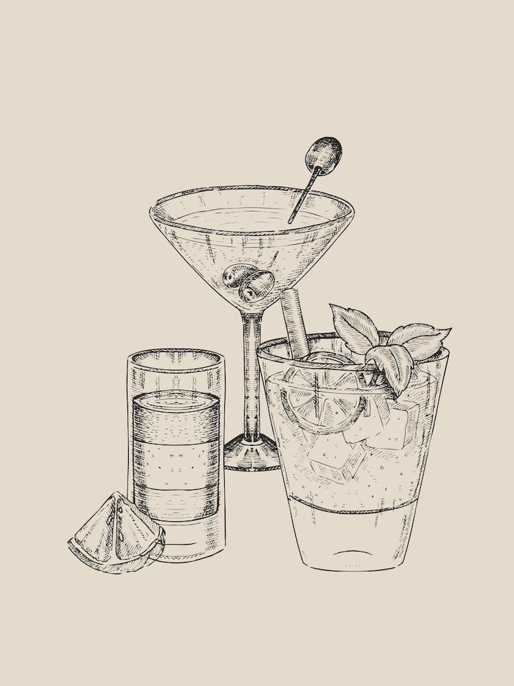 Beige Cocktails