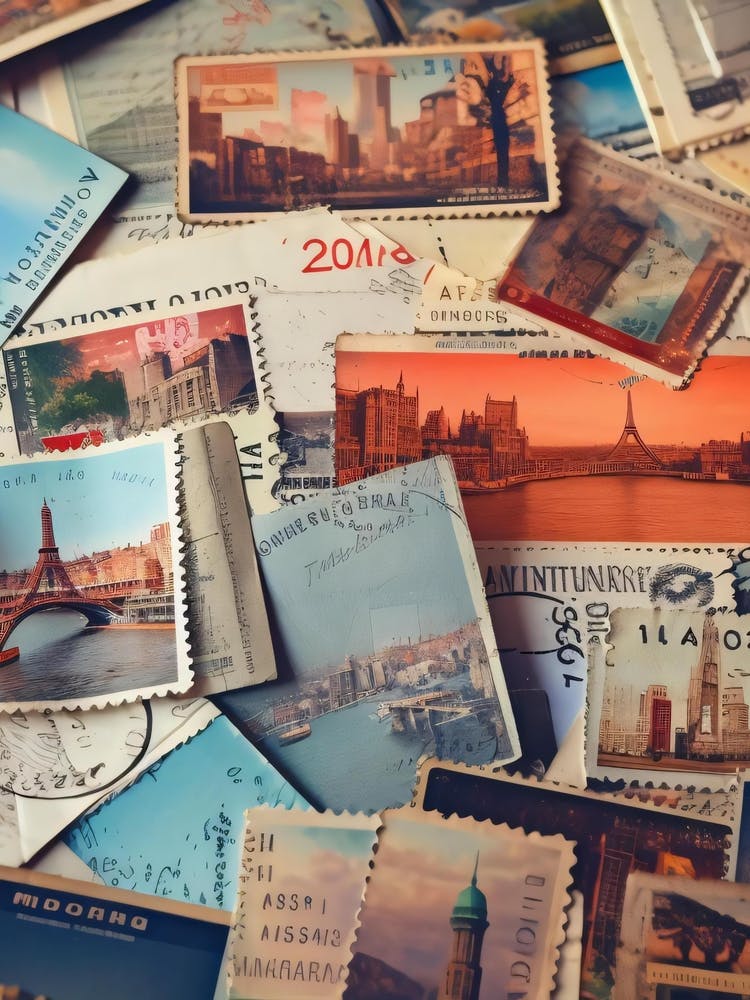 Old Postage Stamps