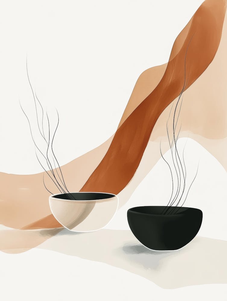 Two Bowls Of Tea