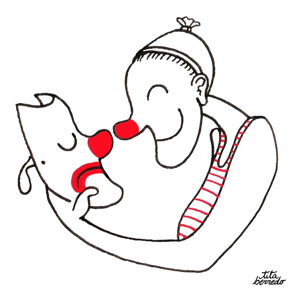 Clown Face Happy Square