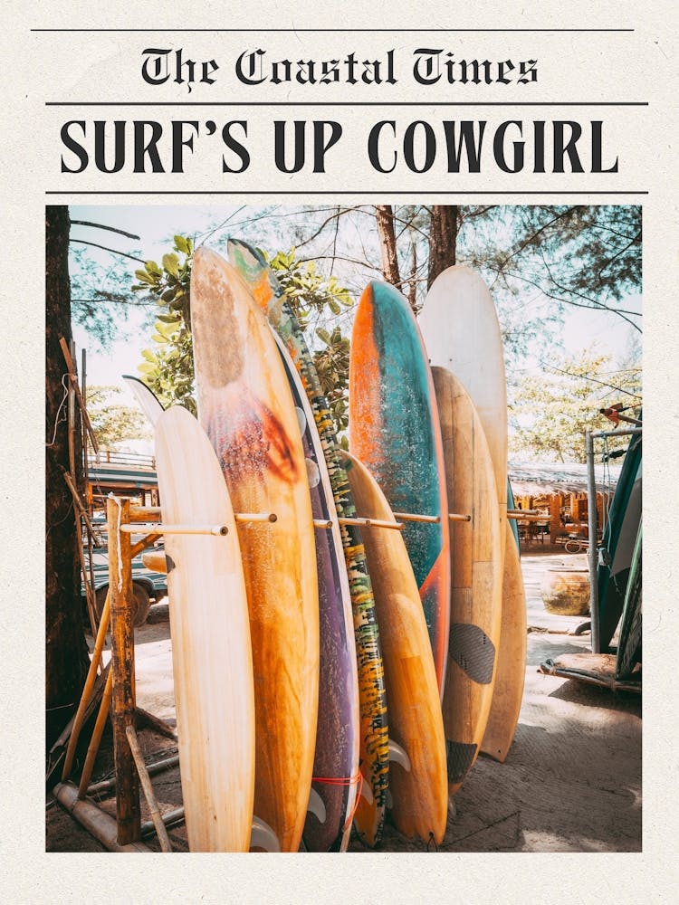 surf's up cowgirl