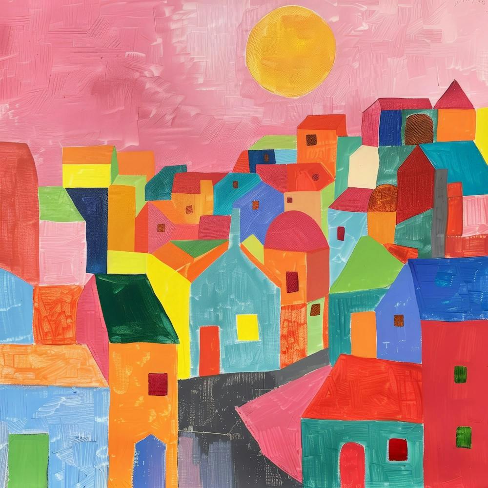 Colorful Houses 1