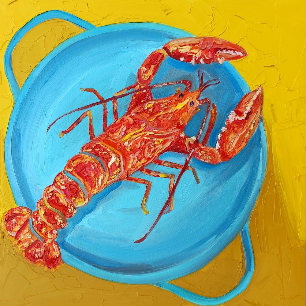 Lobster In A Pot Square