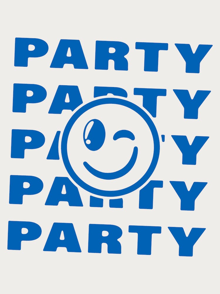 Party Smiley Face