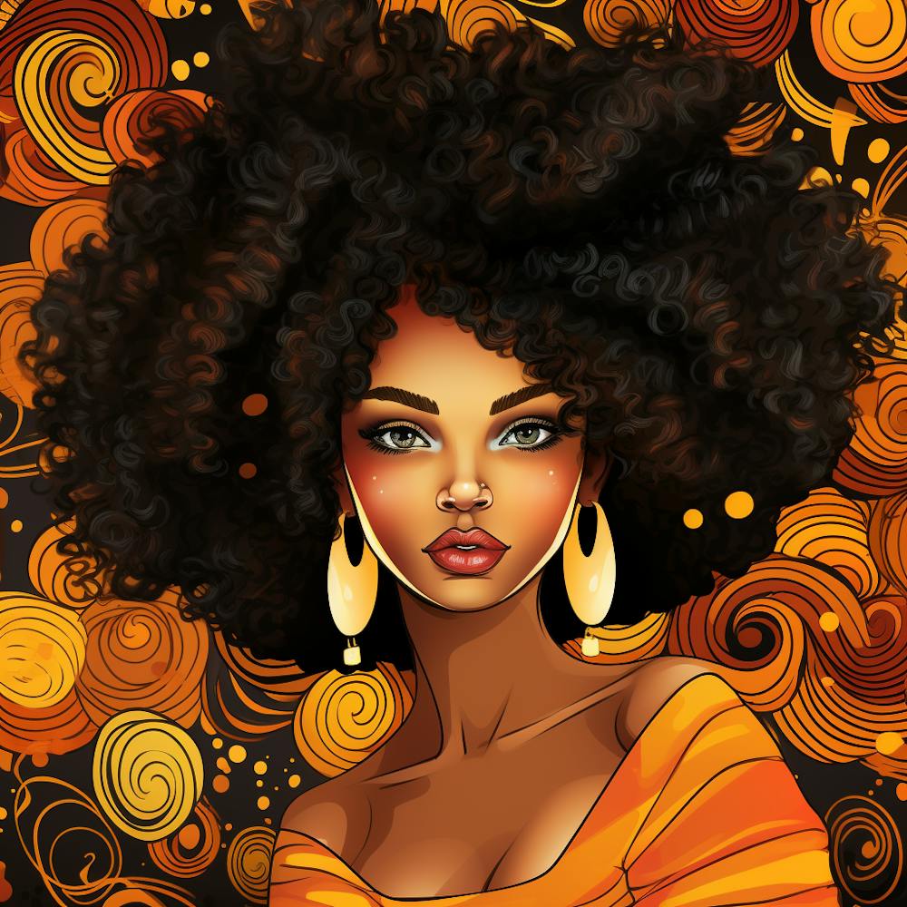 Afro Girl 23