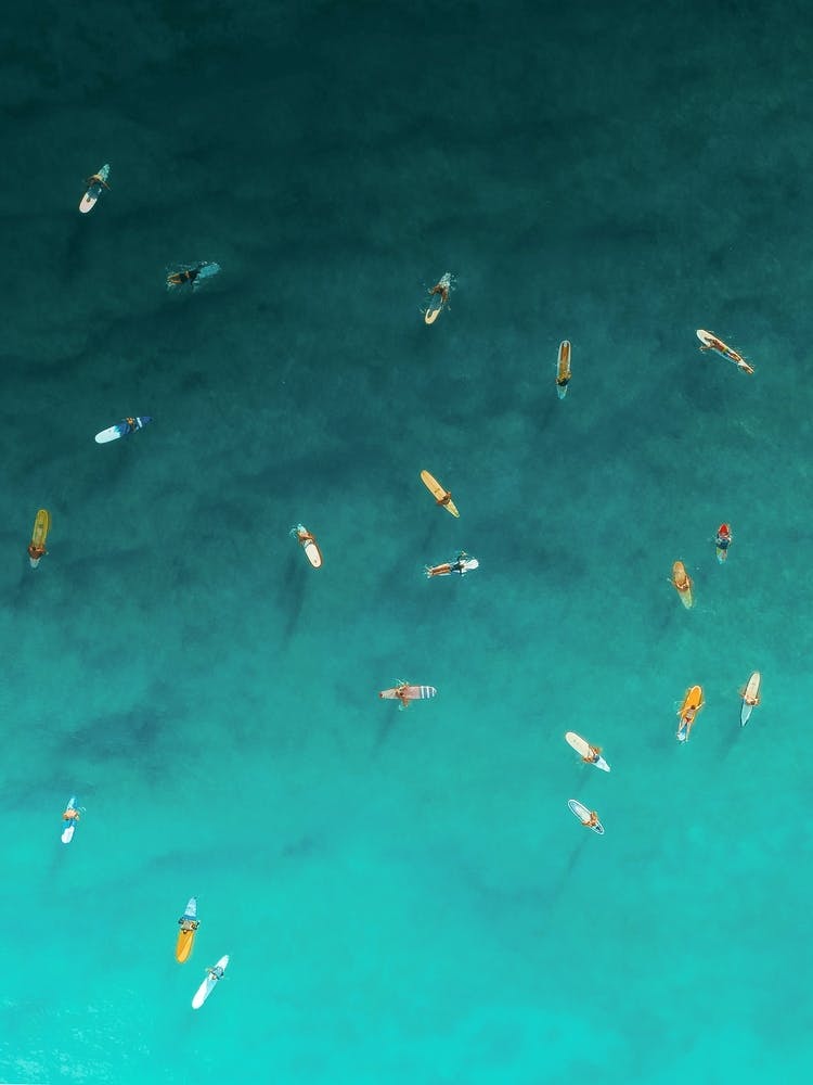Aerial Surfer Paradise