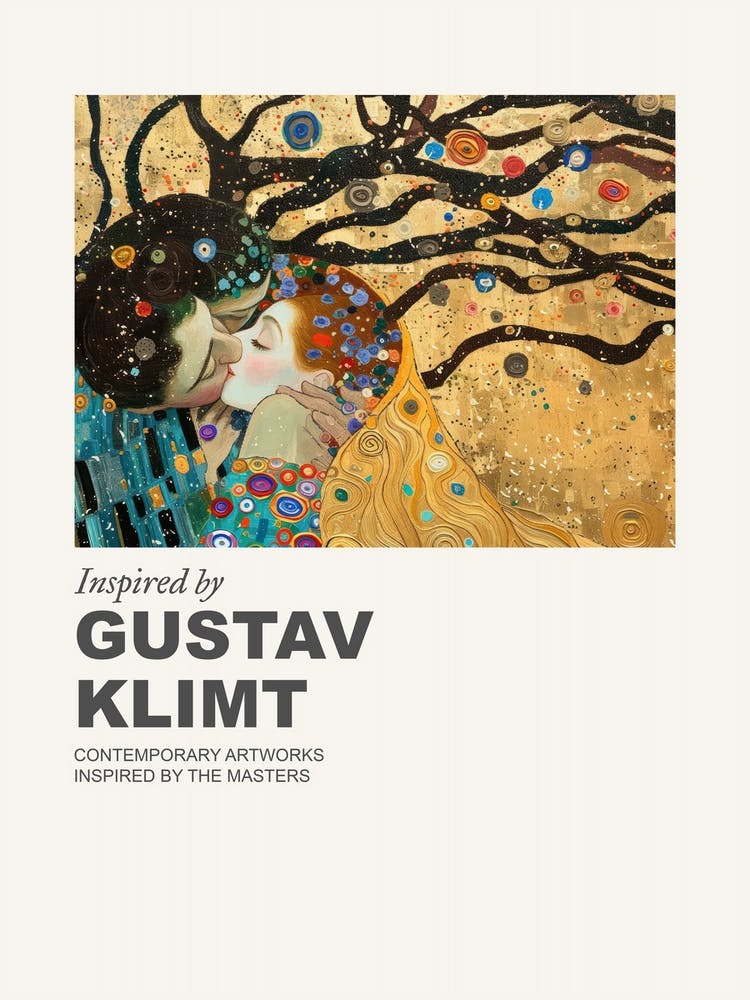 Museum Poster Inspired By Gustav Klimt 3