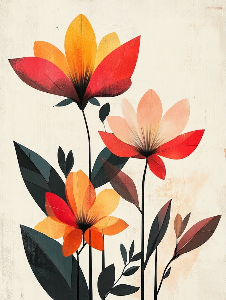 Flowers And Leaves 14