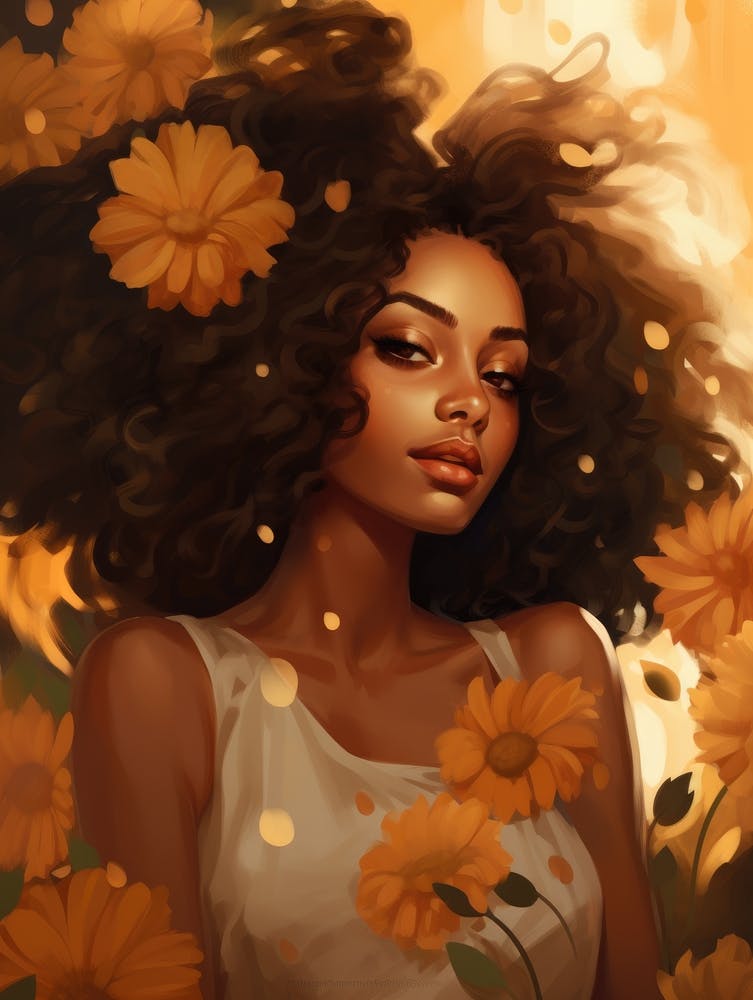 Afro Girl 6