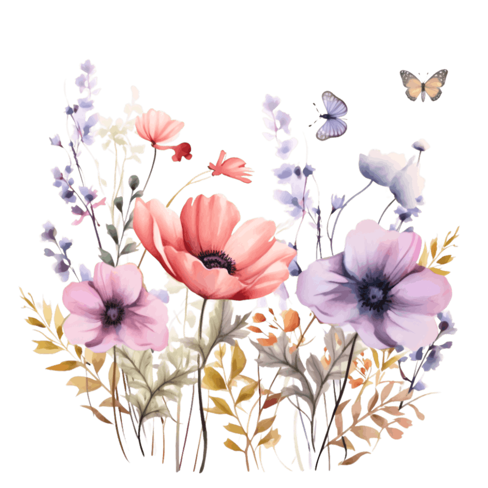 Watercolor Flowers 11