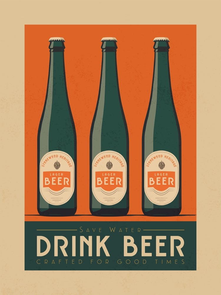 Save Water Drink Beer