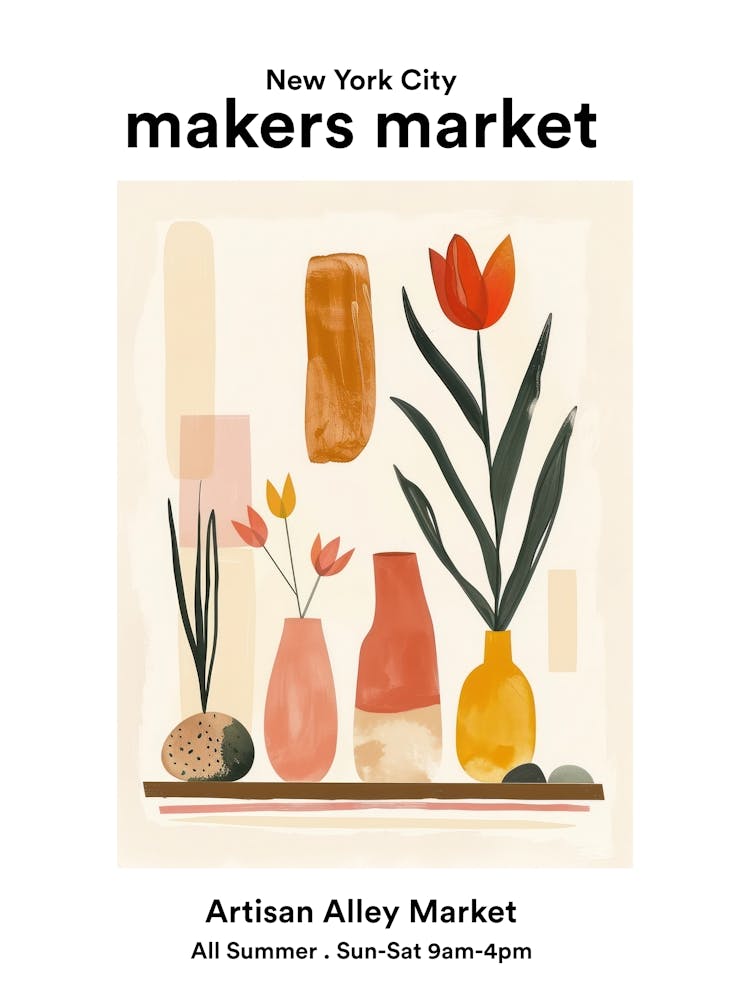New York City Artisan Alley Market 1