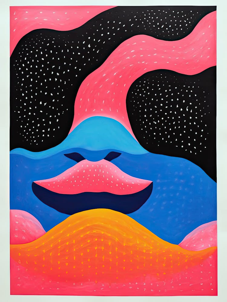 Electric Veins Futuristic Psychedelic Flow