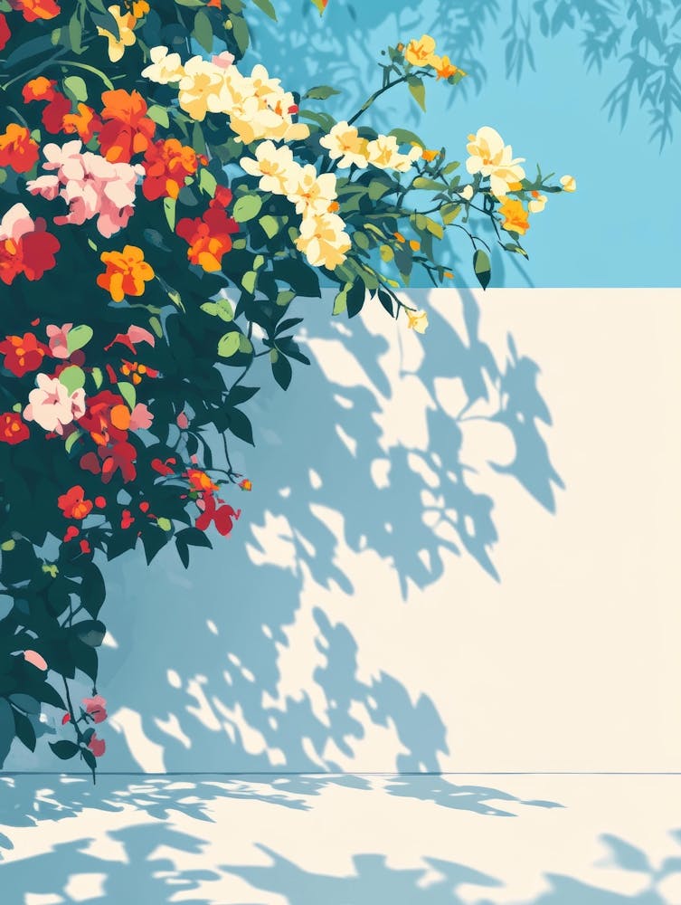 Flowers On The Wall 2