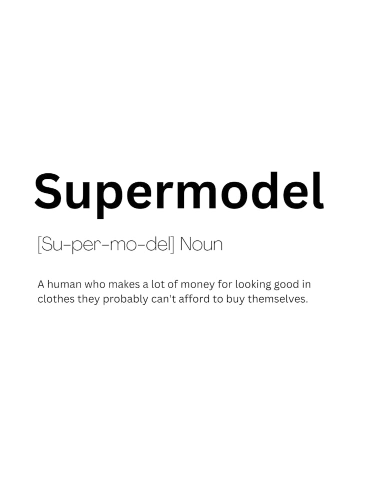 Supermodel Definition Meaning