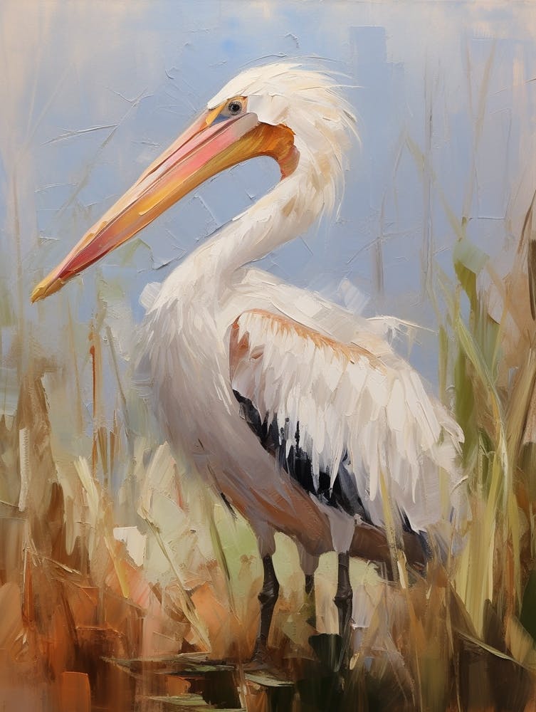 Bird Painting Pelican 3