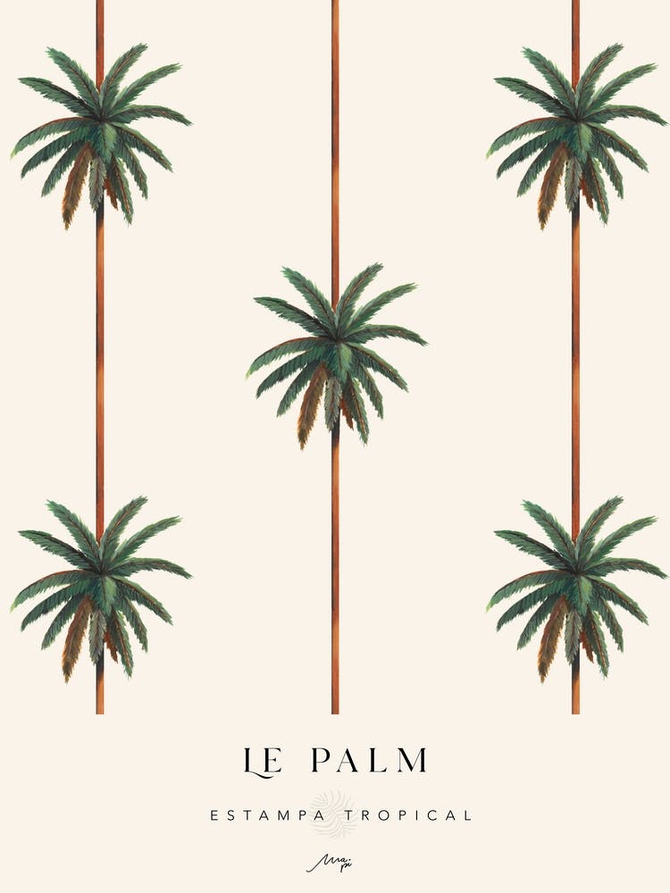Lepalm Poster Off-White