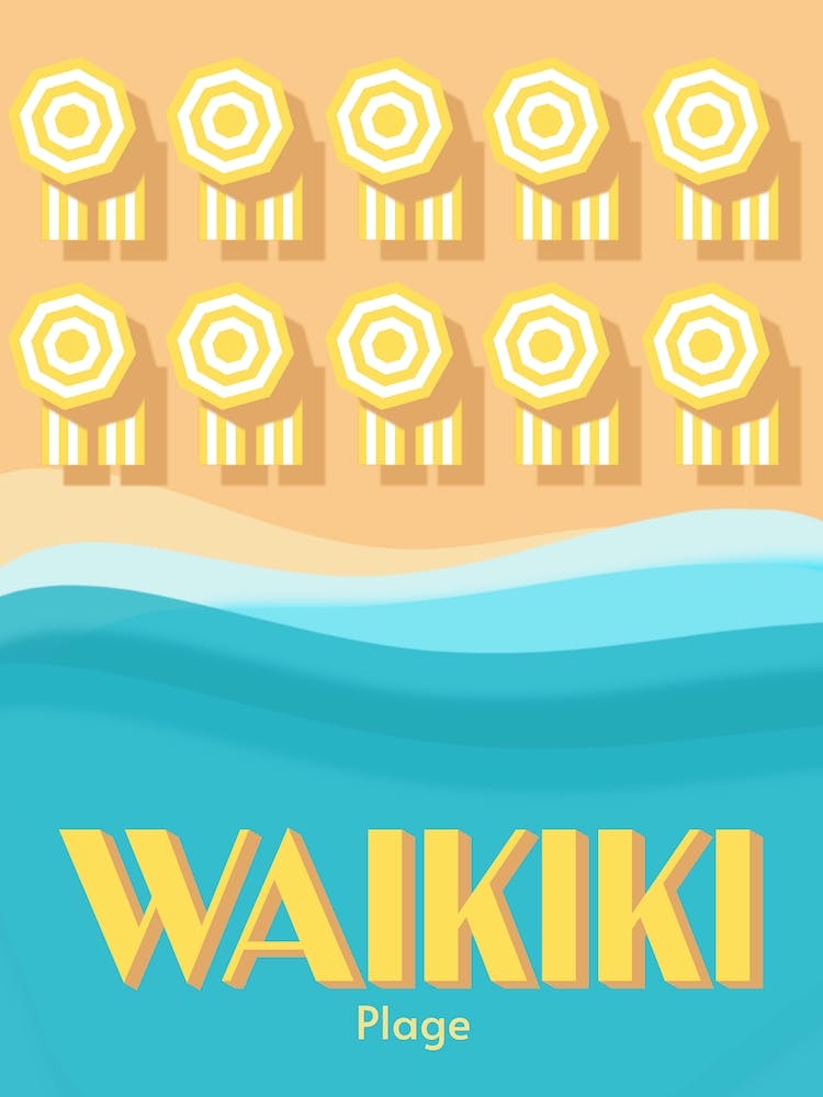 Plage Côte d'Azur Minimaliste 1