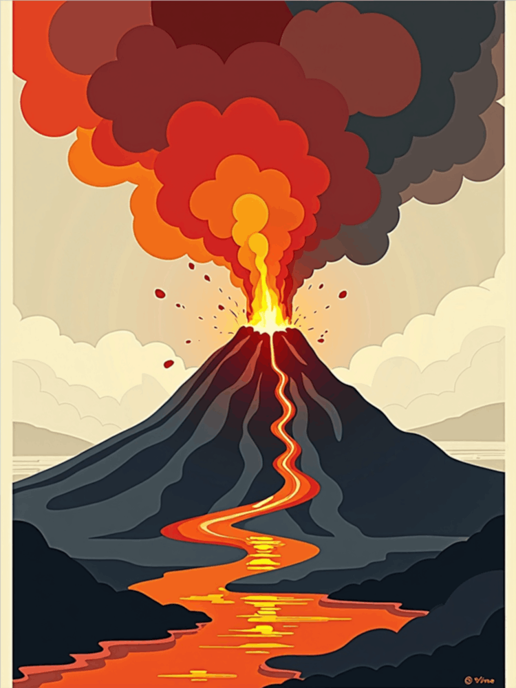 Erupting Volcano