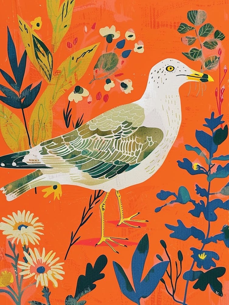 Spring Birds Seagull 5