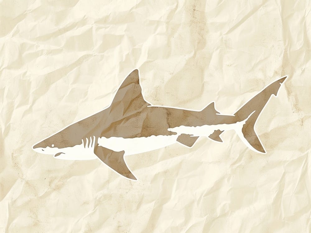 Bamboo Shark Silhouette 2