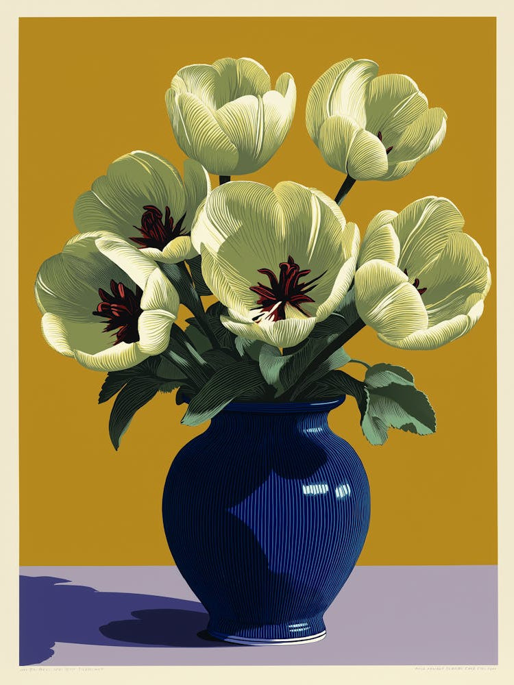 Retro Radiance A Bouquet In Binary