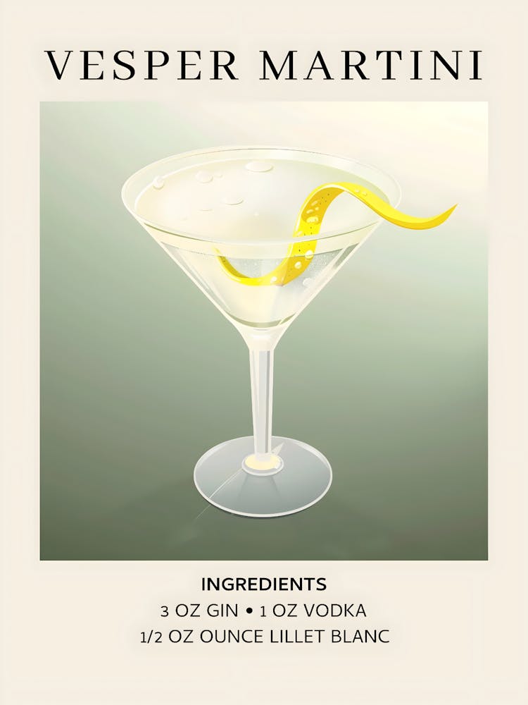Vesper Martini