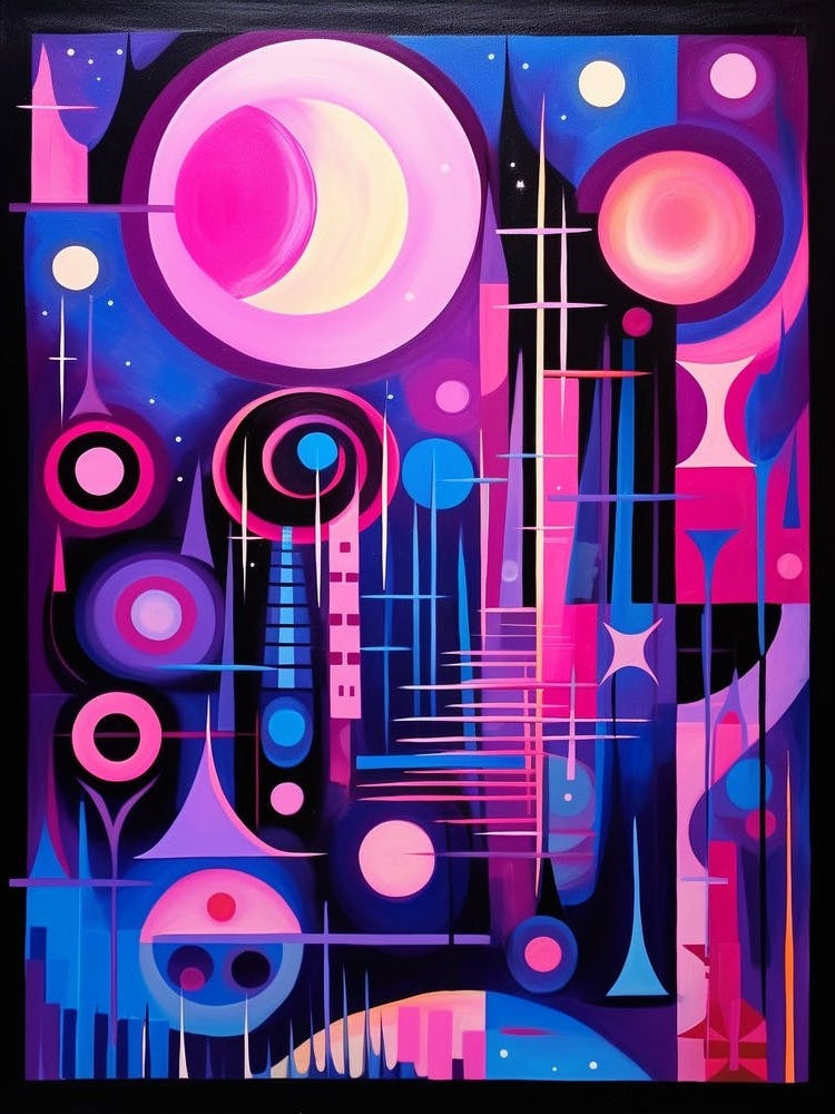 Cosmic Imagery Geometric Abstract 6