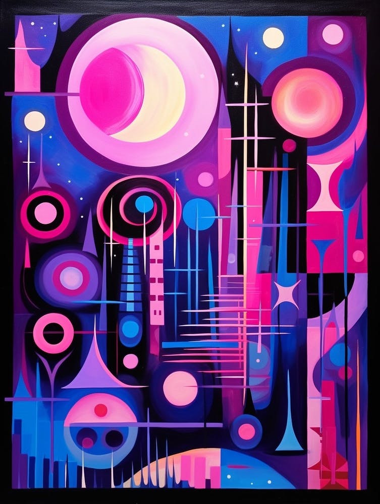 Cosmic Imagery Geometric Abstract 6