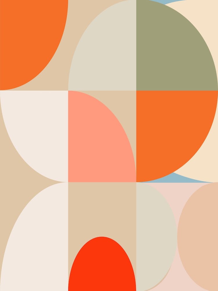 Mid Century Pastel 12