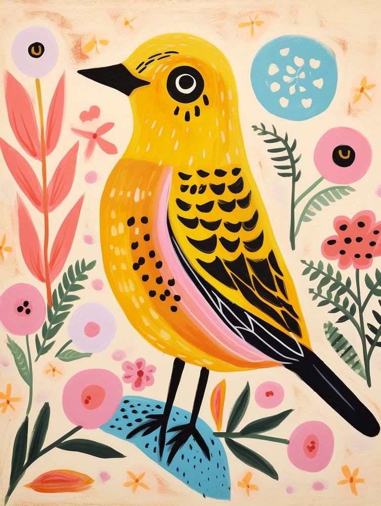 Pink Scandi Yellowhammer 3