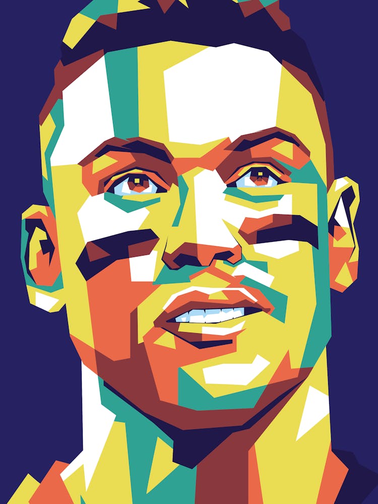 Nfl Player Portrait