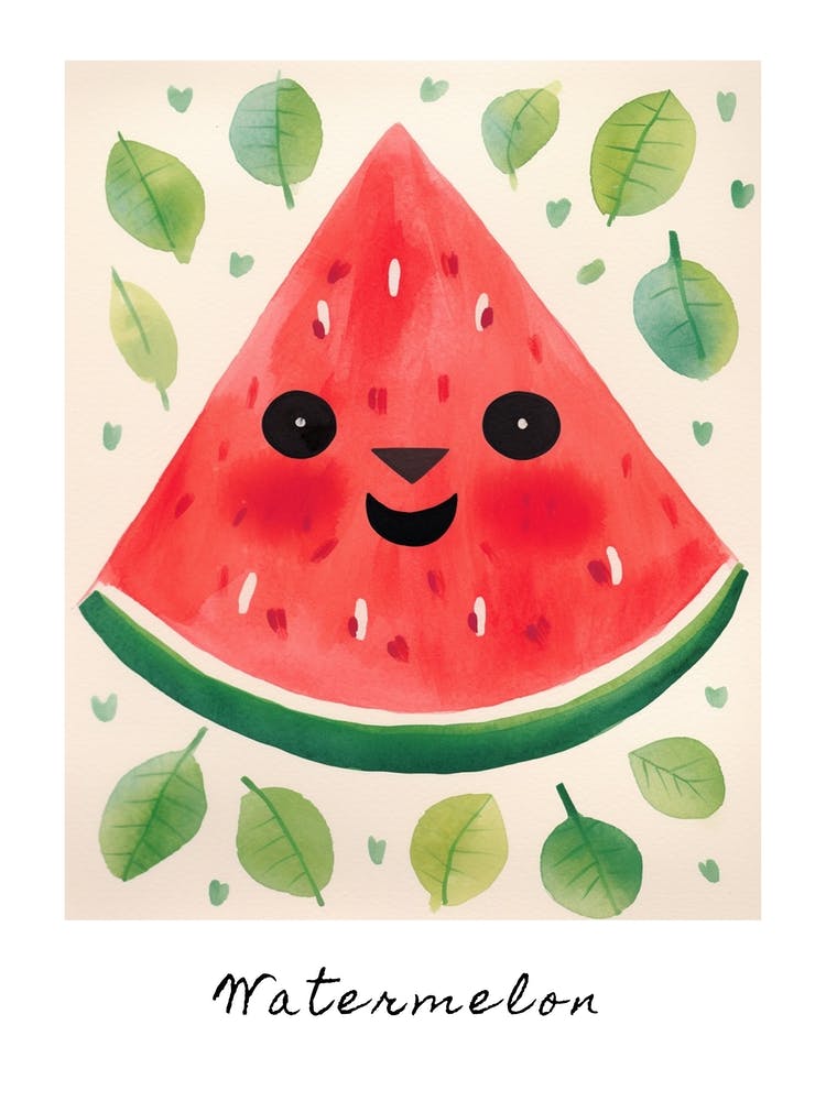 Friendly Kids Watermelon 1 Poster