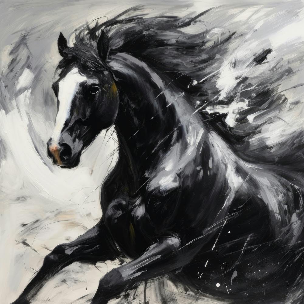 Black Spirit Horse