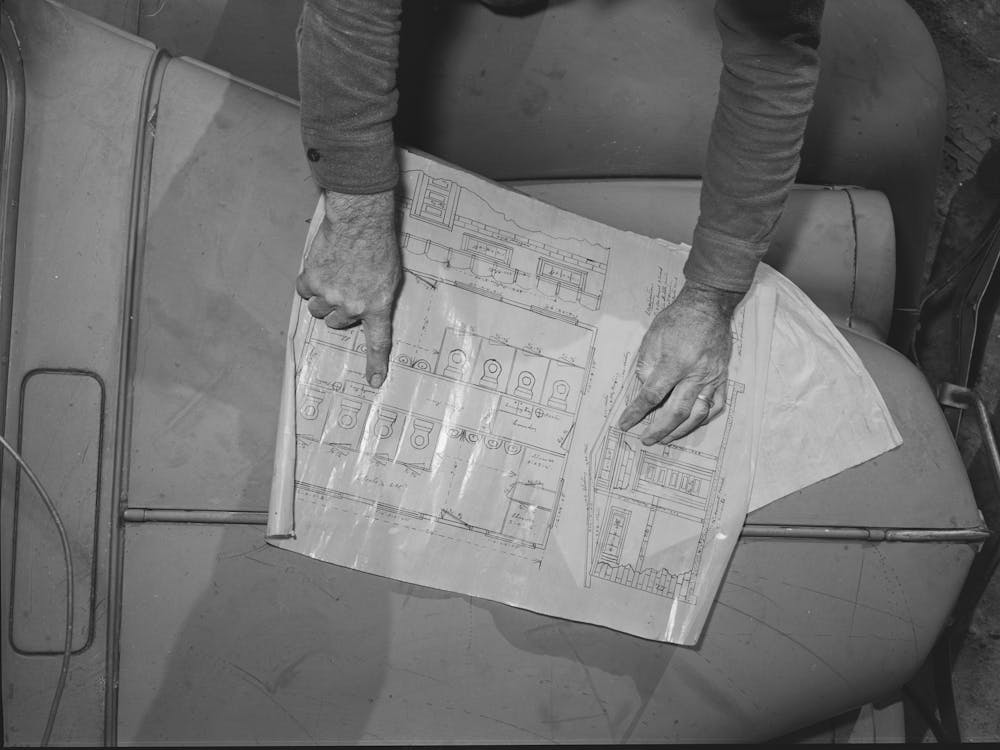 Chart For The Sanitary Units Of A Trailer Court Which Is Under Construction, San Diego, California, The Owner Builder