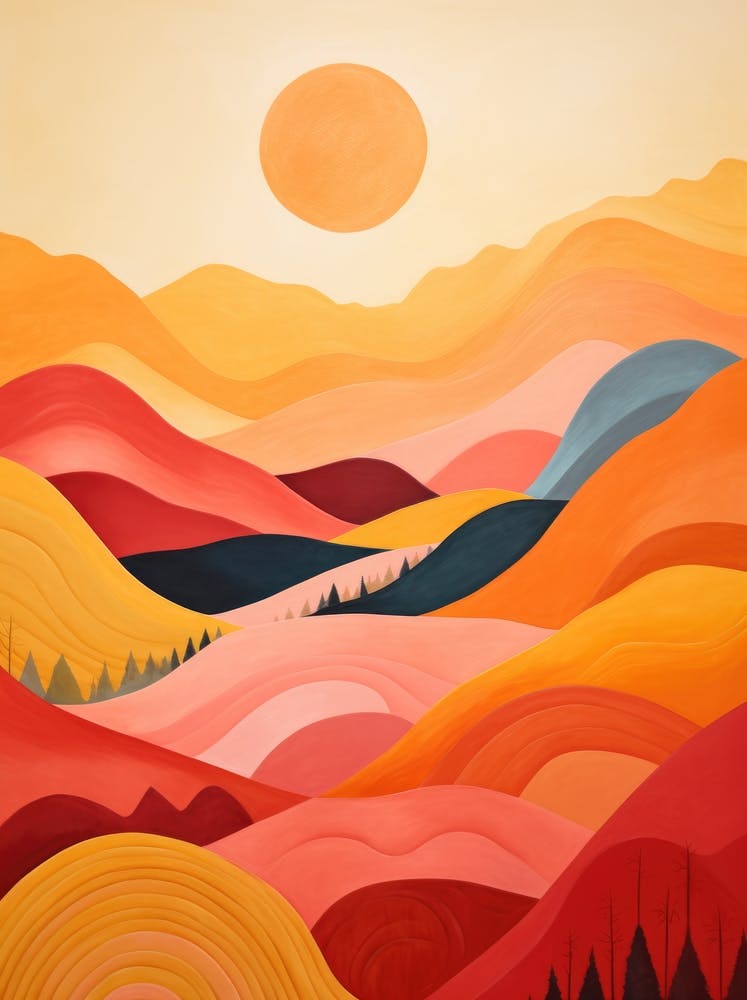 Sunset In The Mountains 15