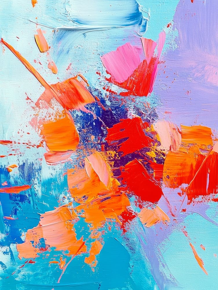 Abstract Colorful Painting 2