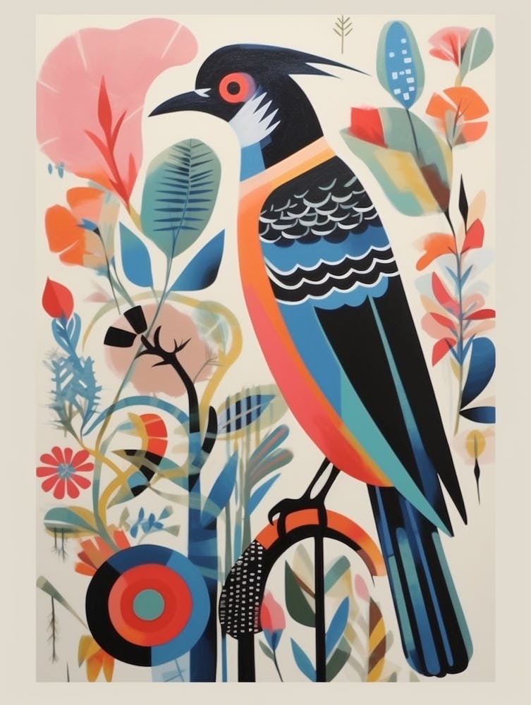 Colourful Scandi Bird Osprey 2