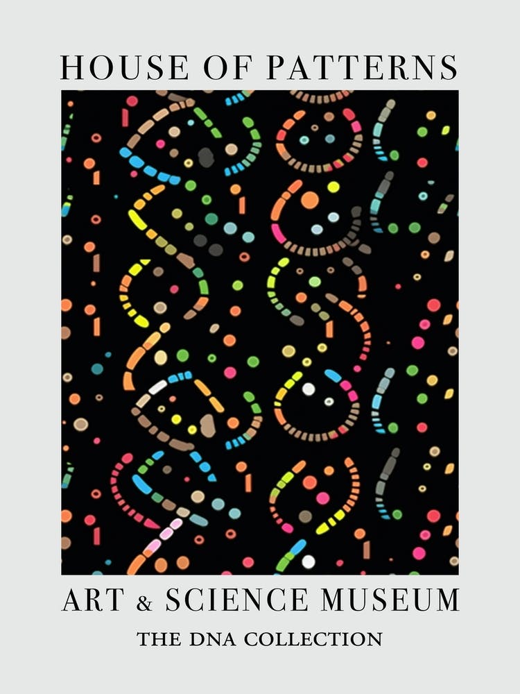 Watercolour Colour Lines Dna 5 House Of Patterns