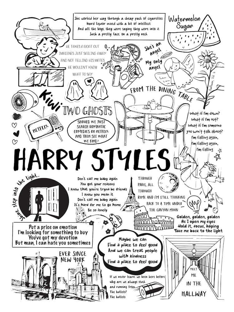 Harry Styles Doodle Lyrics