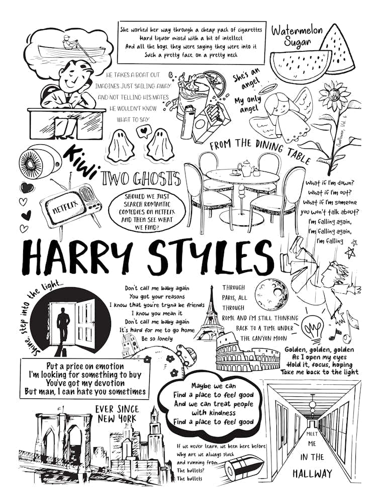Harry Styles Doodle Lyrics