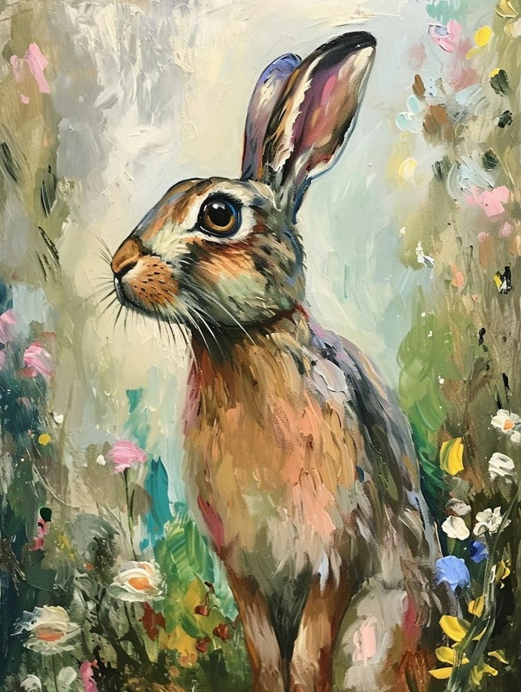 Dutch Rabbit Painting 3