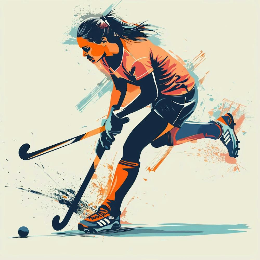 Field Hockey Player 1