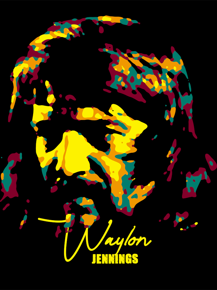 Waylon Jennings American Country Musician 3