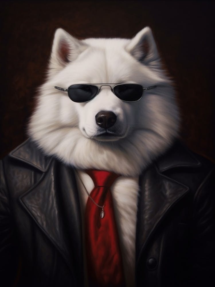 Gangster Dog Samoyed 3