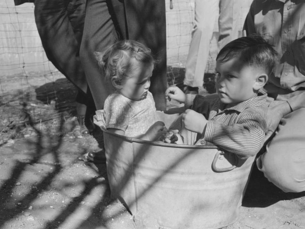 Untitled Photo, Possibly Related To Fsa (Farm Security Administration) Supervisor And A Rehabilitation Borrow