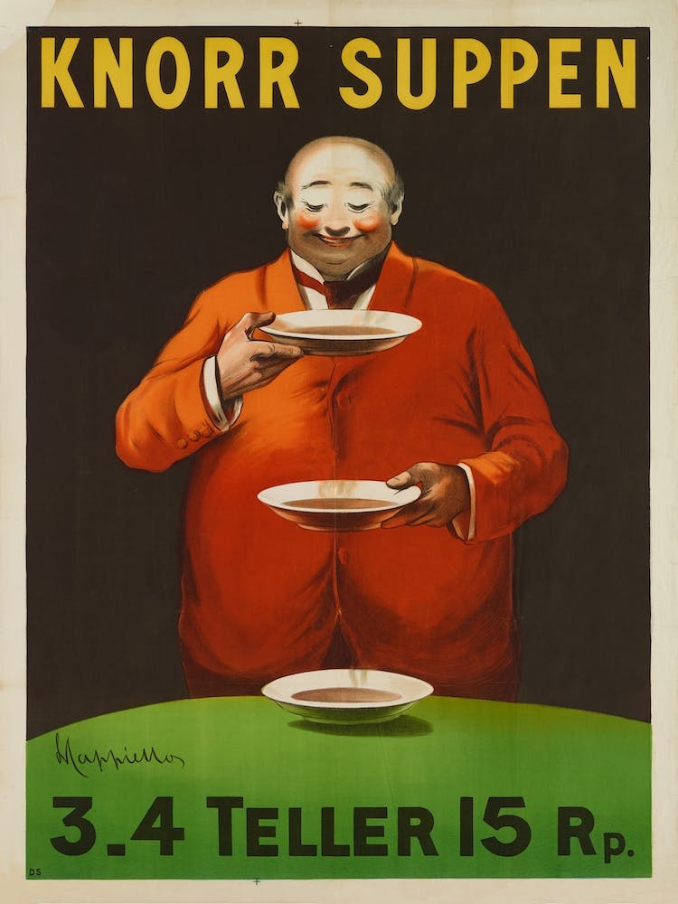 Knorr Soup Poster, Leonetto Cappiello
