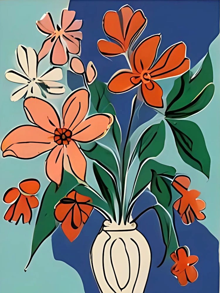 Flowers In A Vase 6