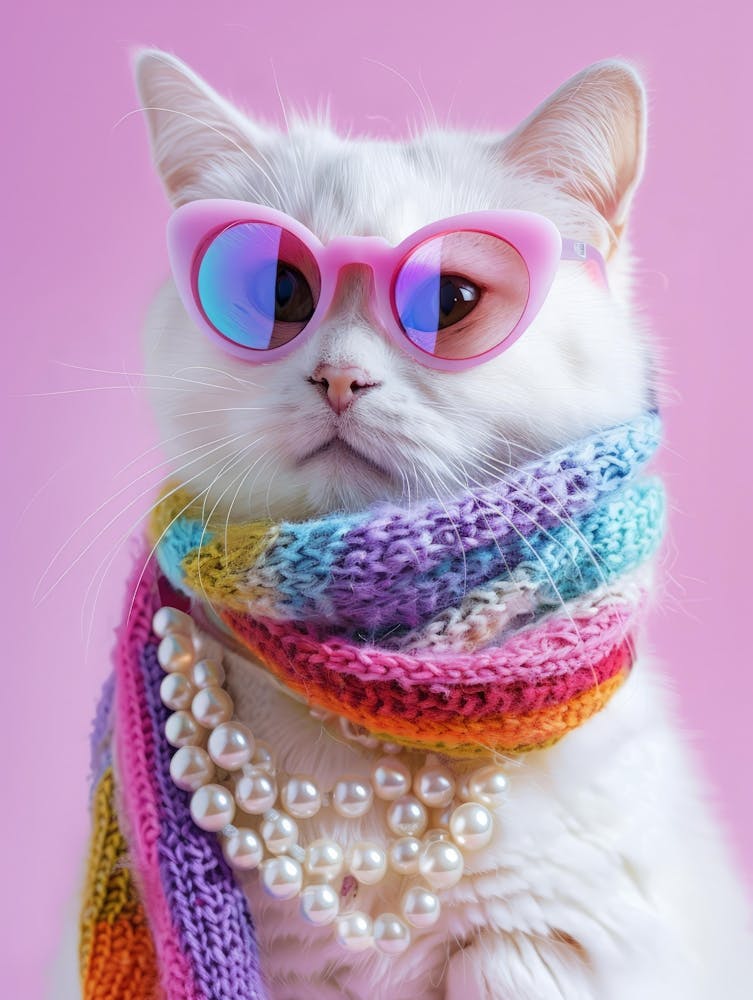 Cat In Sunglasses 16